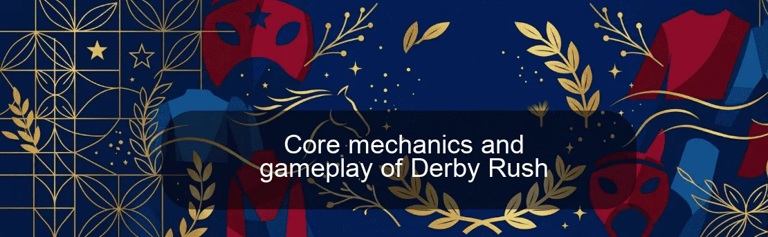 Core mechanics and gameplay of Derby Rush